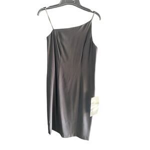 NWT Hugo Buscati Gray Sleeveless Mini Dress Size 4